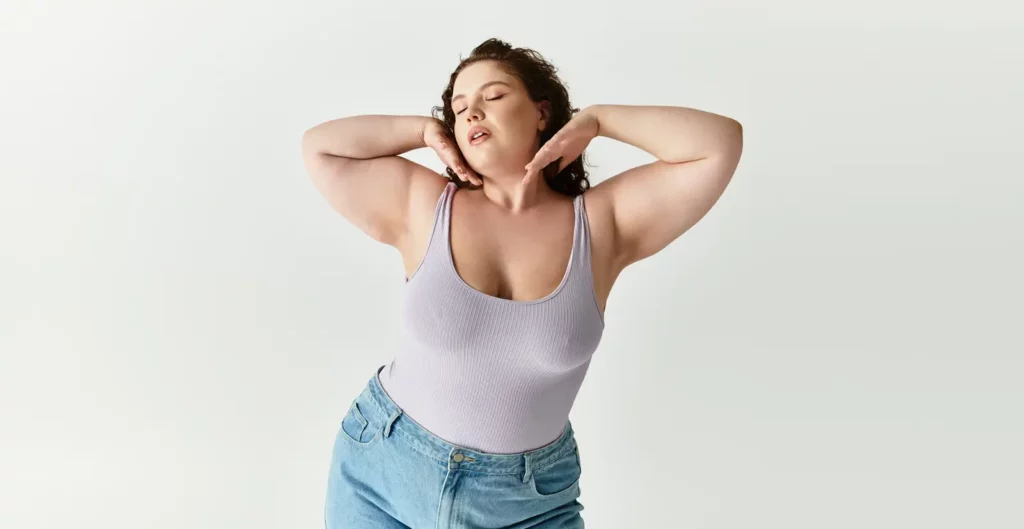 stylish young woman expressing confidence in trend 2025 01 22 02 40 33 utc