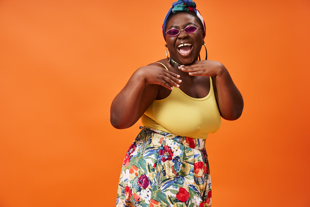 excited african american plus size woman with head 2024 11 13 03 31 42 utc 1 1